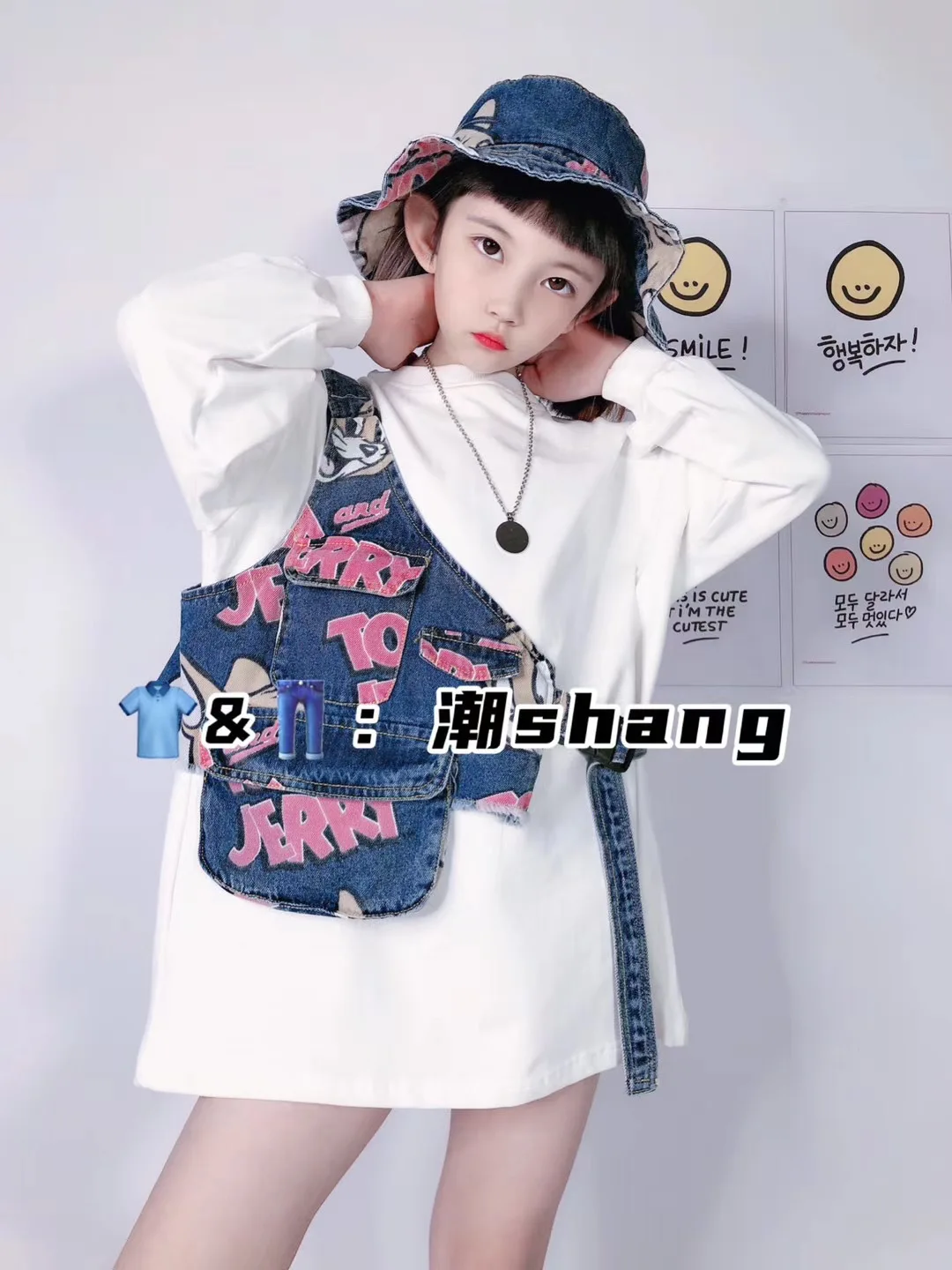 Новинка 2020 Корейская версия осенней одежды для девочек из трех предметов базовая