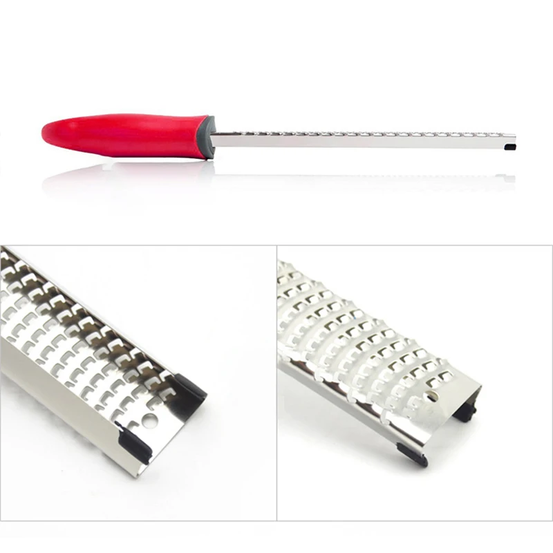 Цитрусовый лимон Zester Терка пластиковая крышка измельчитель шоколада фруктов