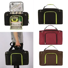 Picnic Isothermal Backpack Camping Isothermal Fridge Handbag Beach Cooler Food Beverage Storage Bag Lunch Bag Cooler Fridge Bags