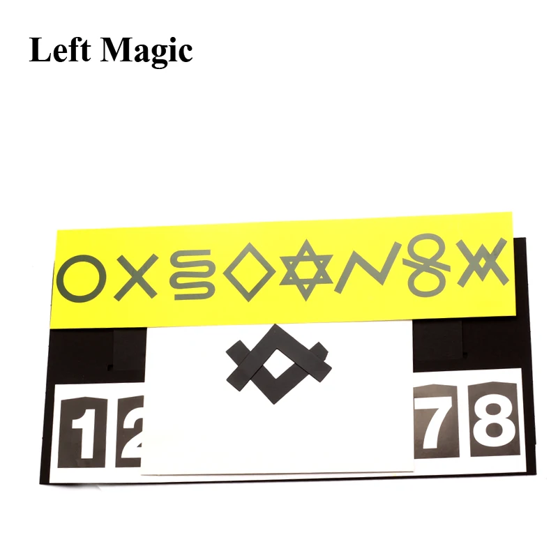 Ментальный символ с ESP карты Волшебные трюки маг крупным планом иллюзии