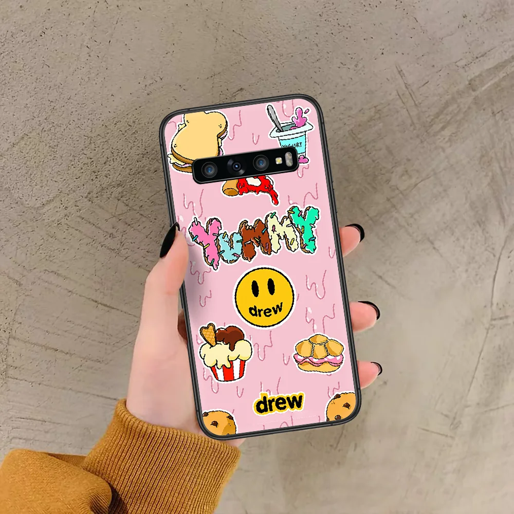 

Justin Bieber Drew Phone Case For Samsung Galaxy Note S 8 9 10 20 Plus E Lite Uitra black Bumper Soft Funda Luxury Waterproof