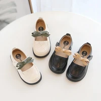 2021 female baby shoes spring and autumn baby shoes soft bottom toddler shoes little princess leather shoes toddler single shoes
