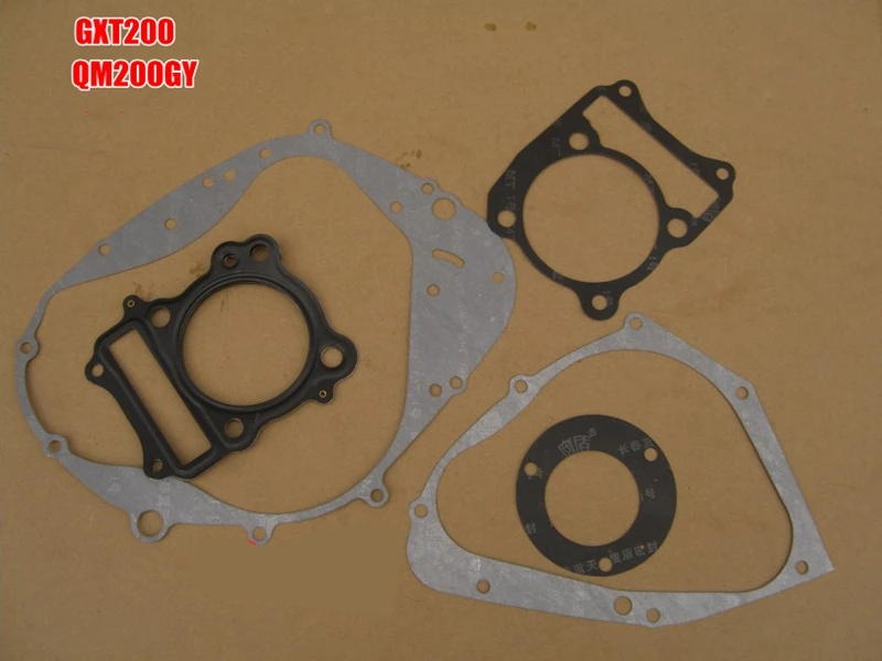 Бесплатная доставка аксессуары для мотоциклов QINGQI QM200GY прокладка двигателя