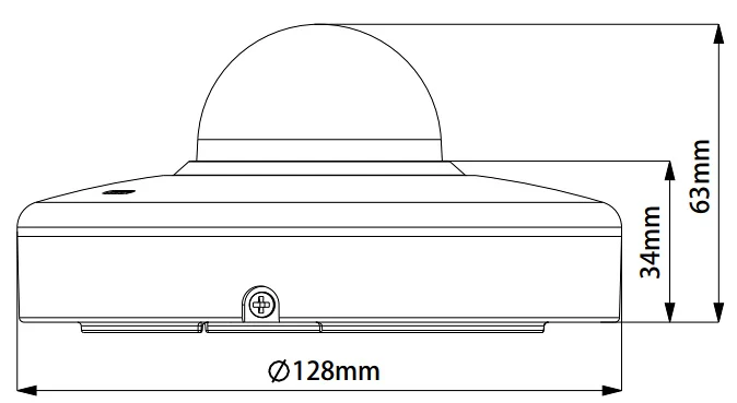 dahua английский DH-SD1A203T-GN поддержка IVS PoE IR15m IP66 2MP 3x Starlight IR сетевая камера PTZ SD1A203T-GN