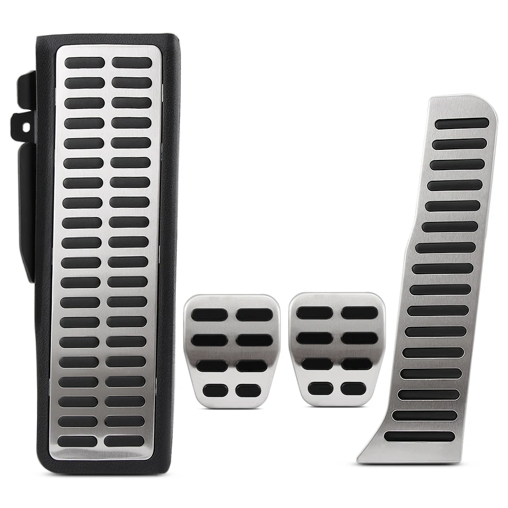 Автомобильные педали из нержавеющей стали для Skoda Octavia A5 Volkswagen VW Golf 6 Jetta MK5 Scirocco Tiguan