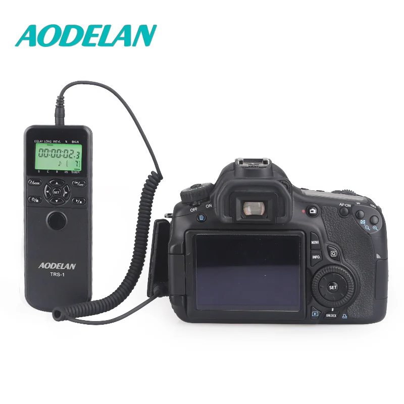 Интервалометр AODELAN для замедленной съемки таймер дистанционное управление спуск затвора для Canon Nikon Sony Panasonic Olympus Fijifilm Contax
