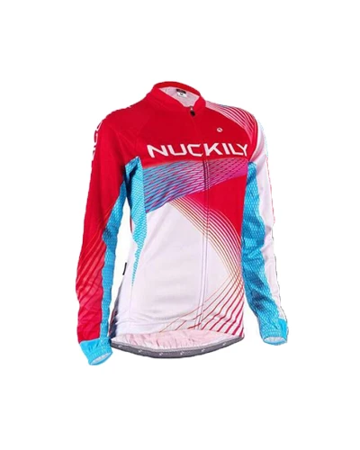 only jersey Женский зимний комплект из Джерси для велоспорта, одежда из теплого флиса для шоссейного велосипеда, модная одежда для велоспорта, женское платье, спортивный костюм mallot - Цвет: only jersey