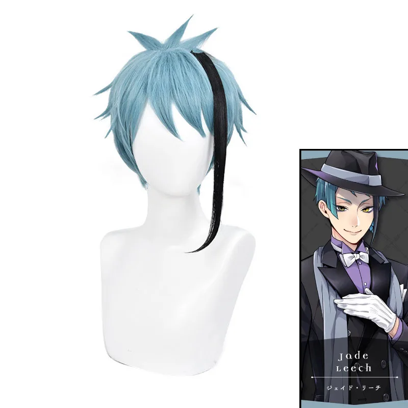 Парики для косплея из витой страны Wonderland Floyd Leech Jade Wig Twin Brothers короткие волосы