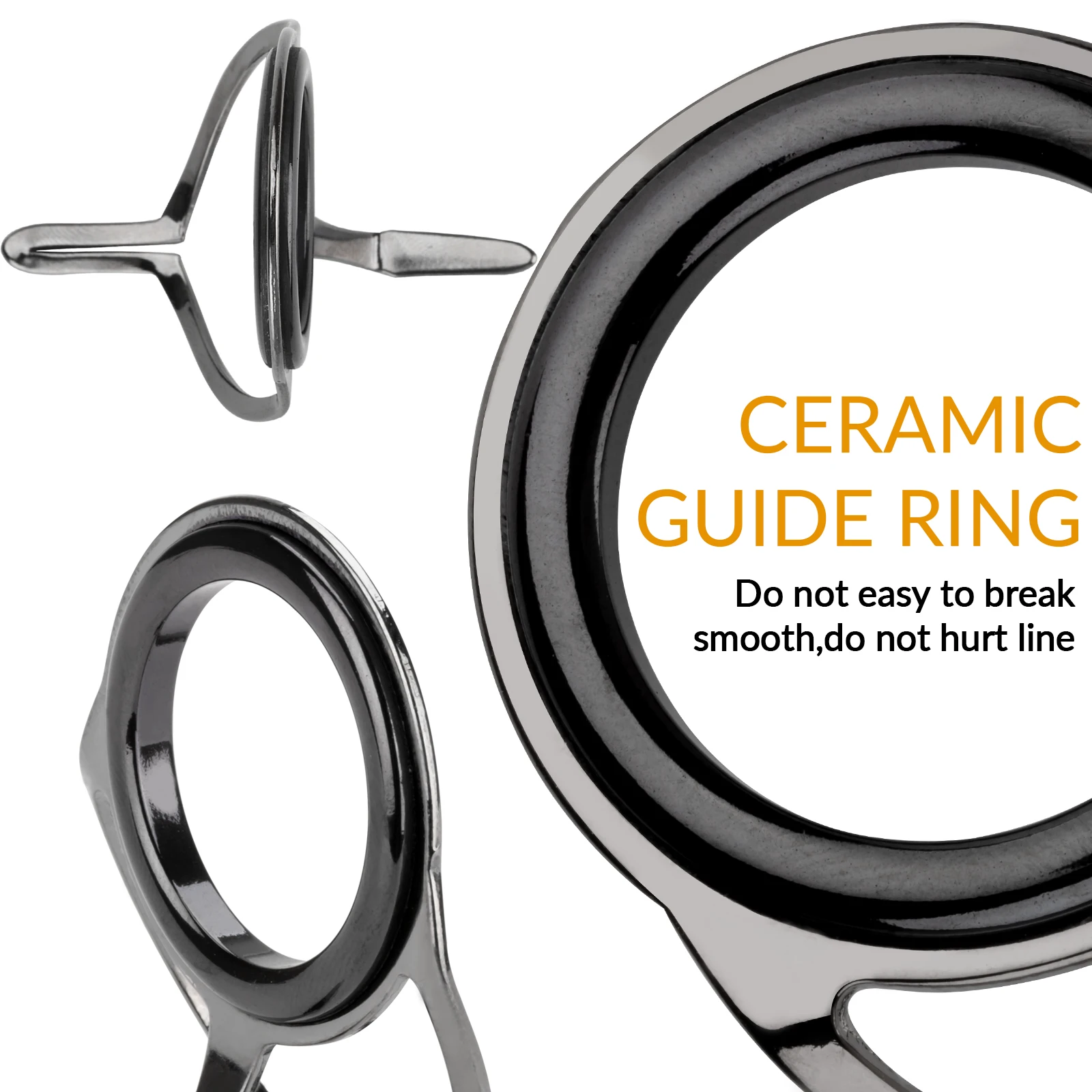 Набор направляющих для удочки 7 шт. набор ремонта инструмент сделай сам стержень