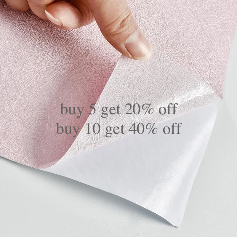 

Eco friendly Home decor wallpaper 3D white pink DIY Self-Adhesive waterproof wall sticker for living room bedroom kid's room