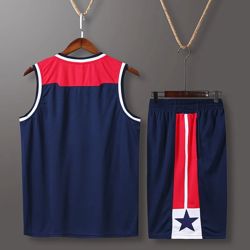 Мужские и детские баскетбольные трикотажные изделия без рисунка мужские