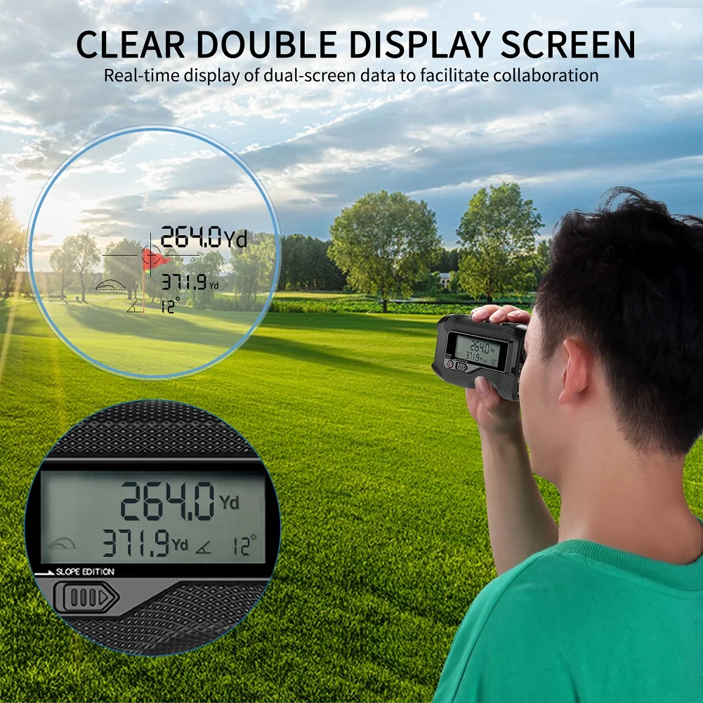 Дальномер Mileseey PF3H лазерный для гольфа спорта дальномер Телескопический охоты |