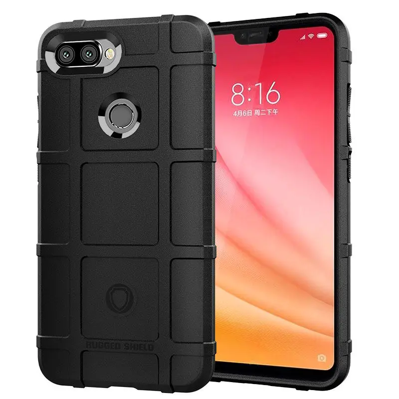 

Case For XiaoMi Mi 8 Lite Fashion Frosted non-slip soft Silicone Protection Back Cover For Mi 8 Lite shockproof Case Cover