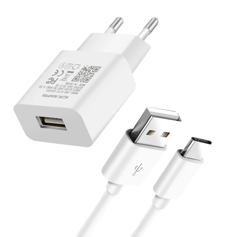

For Xiaomi Mi Poco M3 Redmi 9 9T Note 9T 8T 9S 9 8 Pro 8A 8 5V 2A Wall Charger Phone Adapter Power Bank USB Type-C Cable Charger