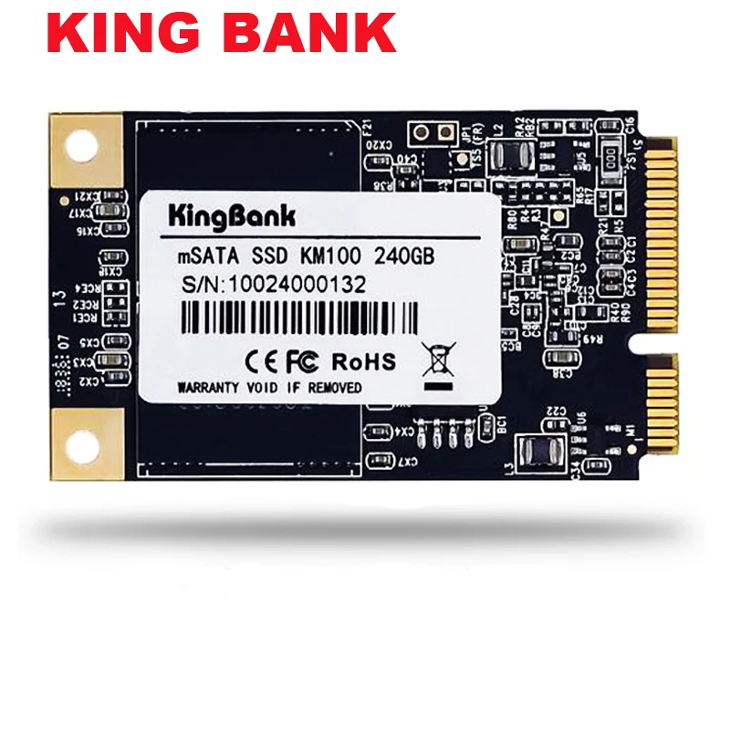 KingBank KM100 120G 120GB 240G 240GB mSATA SSD ПК настольный ноутбук сервер Внутренний ПК твердотельный накопитель SSD