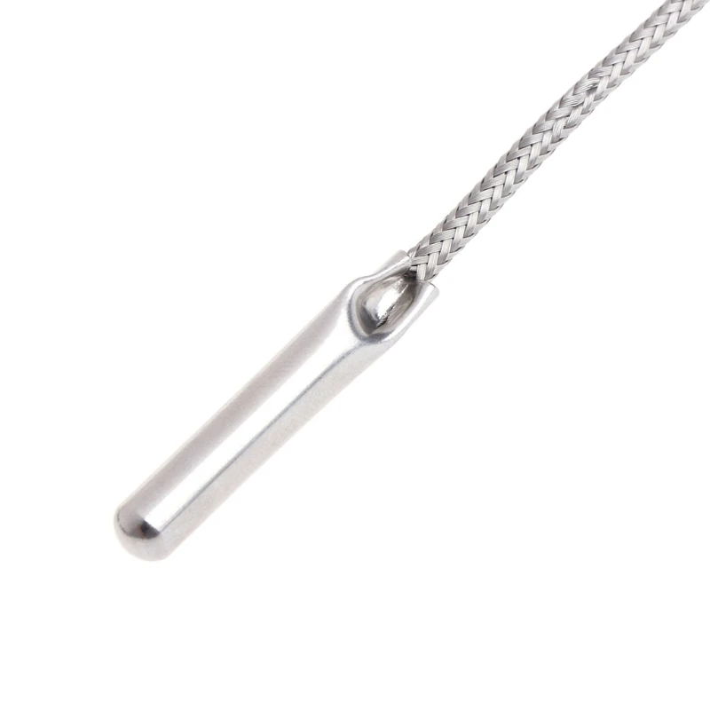 

Stainless Steel RTD PT100 Temperature Sensor Thermocouple with 2m 3 Cable Wires