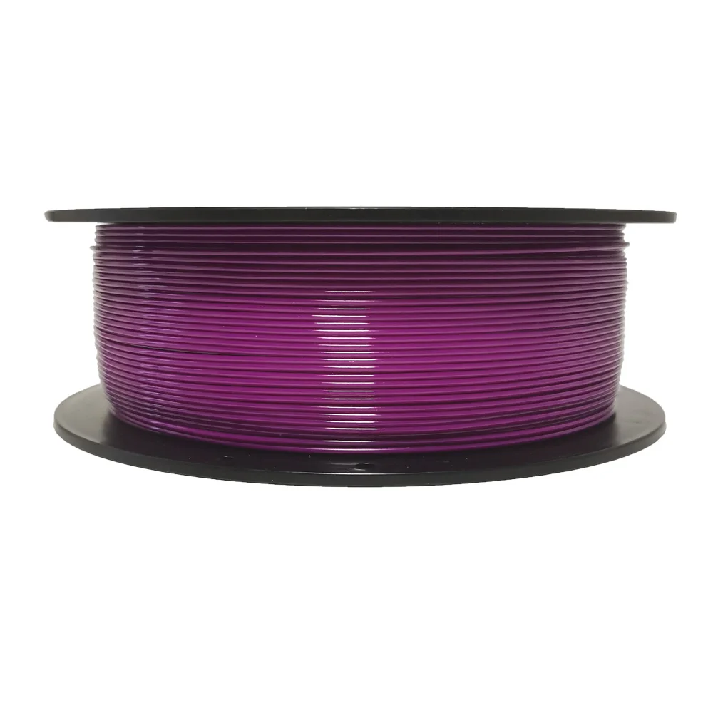 

3D Filament Supplier 1kg 1.75mm Purple PETG Filament For 3d Printer