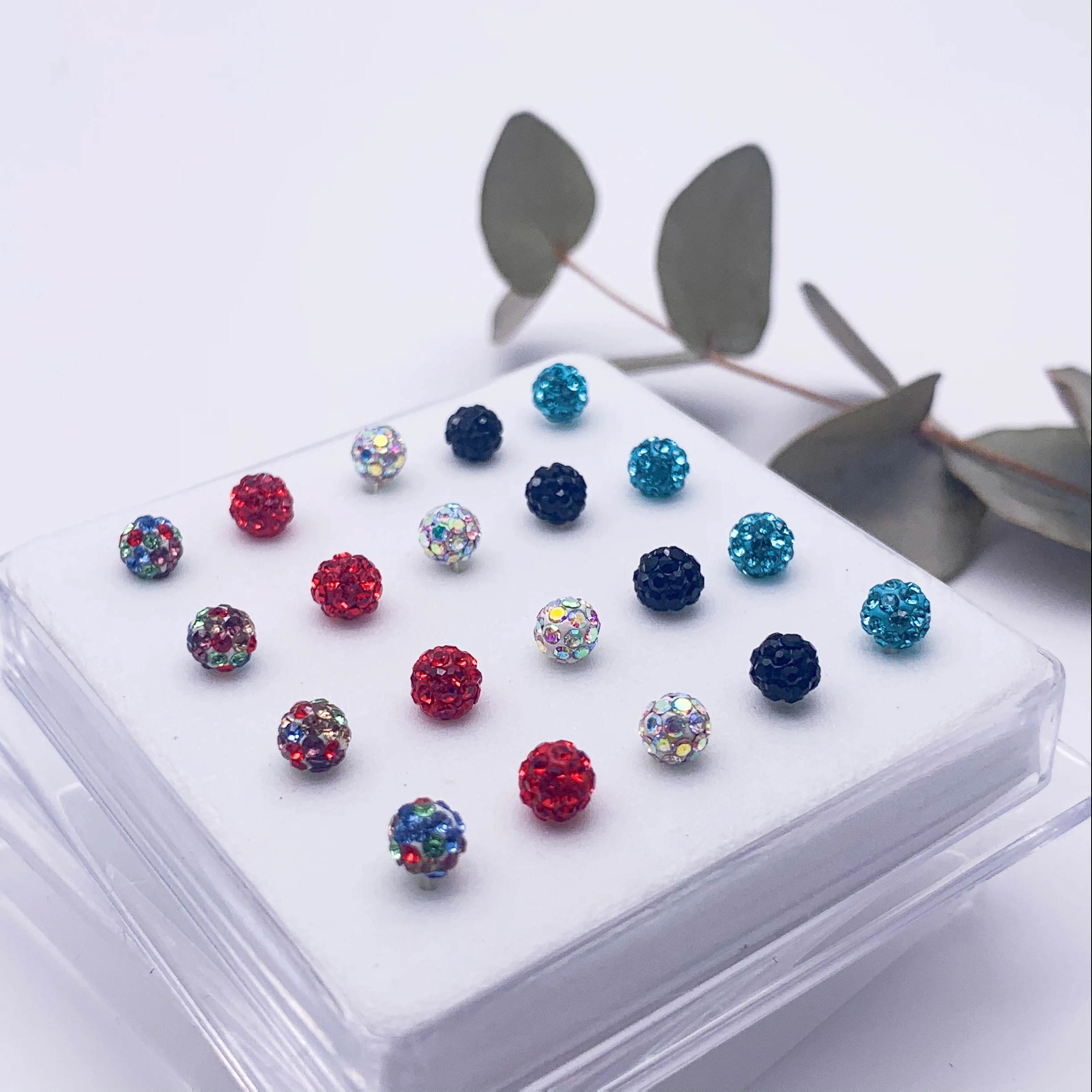 S925 чистый серебристый циркониевый Круглый Простой Модный Шарм Циркон женское