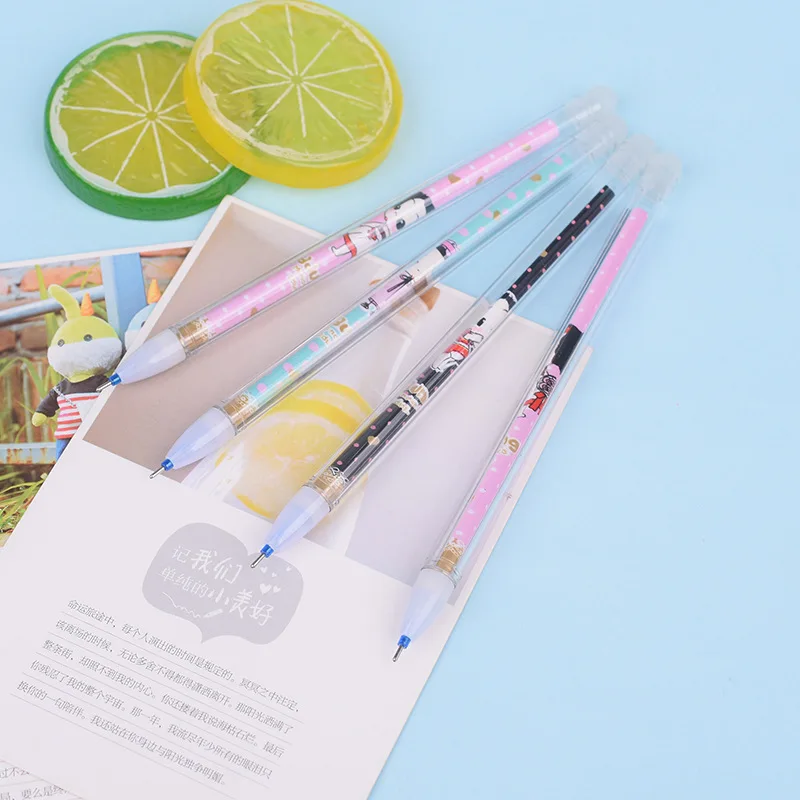 1 шт./Продажа kawaii 0 38 мм стираемая ручка гелевая стильная футболка с изображением
