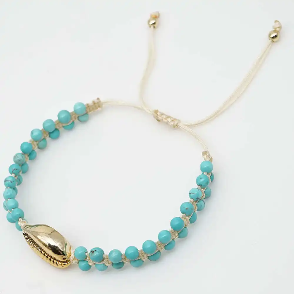 Go2boho браслеты из ракушек MIYUKI браслет Evil Eye Павлин перо ювелирные изделия Pulseras Mujer женский натуральный камень ручной работы Тканые