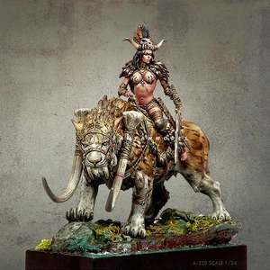 124 Смола Модель Jaguar Hunter Girl Самосборная A-250