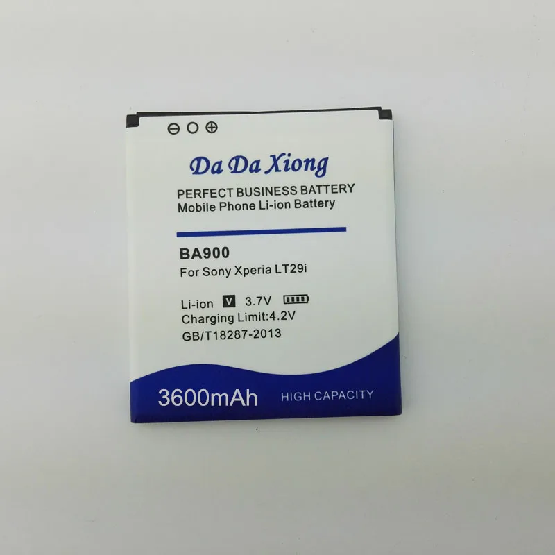 Литий-ионный аккумулятор BA900 3600 мА · ч для Sony Ericsson TX LT29i / J ST26i L S36h C2104 C2105 | Мобильные