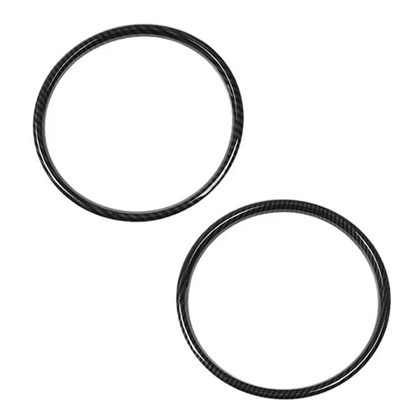 Автомобиль ABS углеродного волокна Инструмент панель украшения отделка кольцо