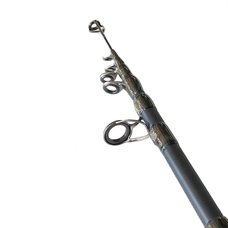 Высококачественная телескопическая удочка ручной работы из углеродного волокна