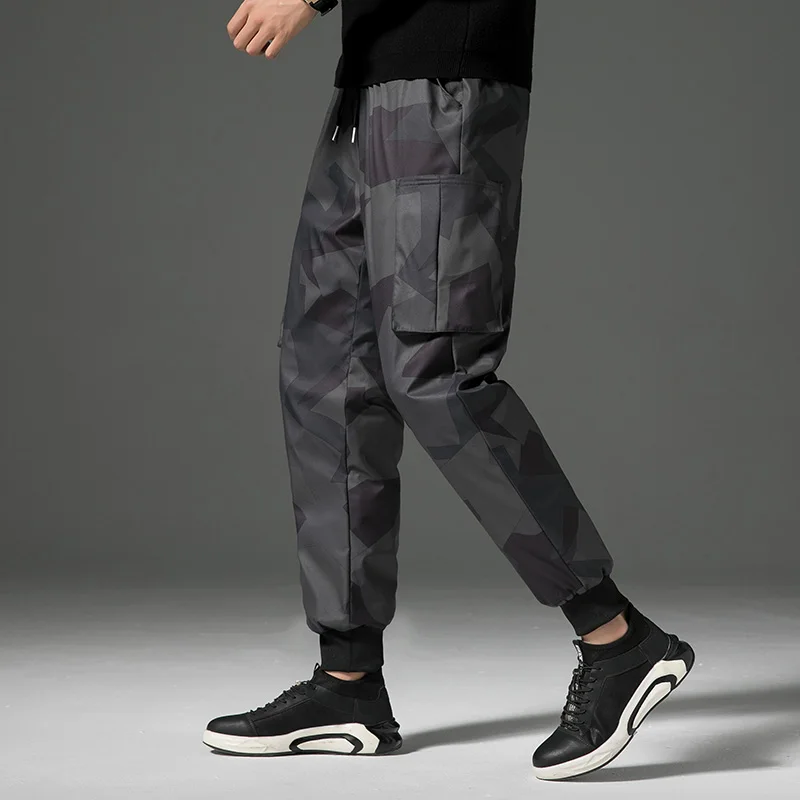 

Men's Winter Pants 90% Duck Down Camouflage Trousers Warm Pants For Men Fashion Streetwear Outdoor Work Pants Windbreak Joggers