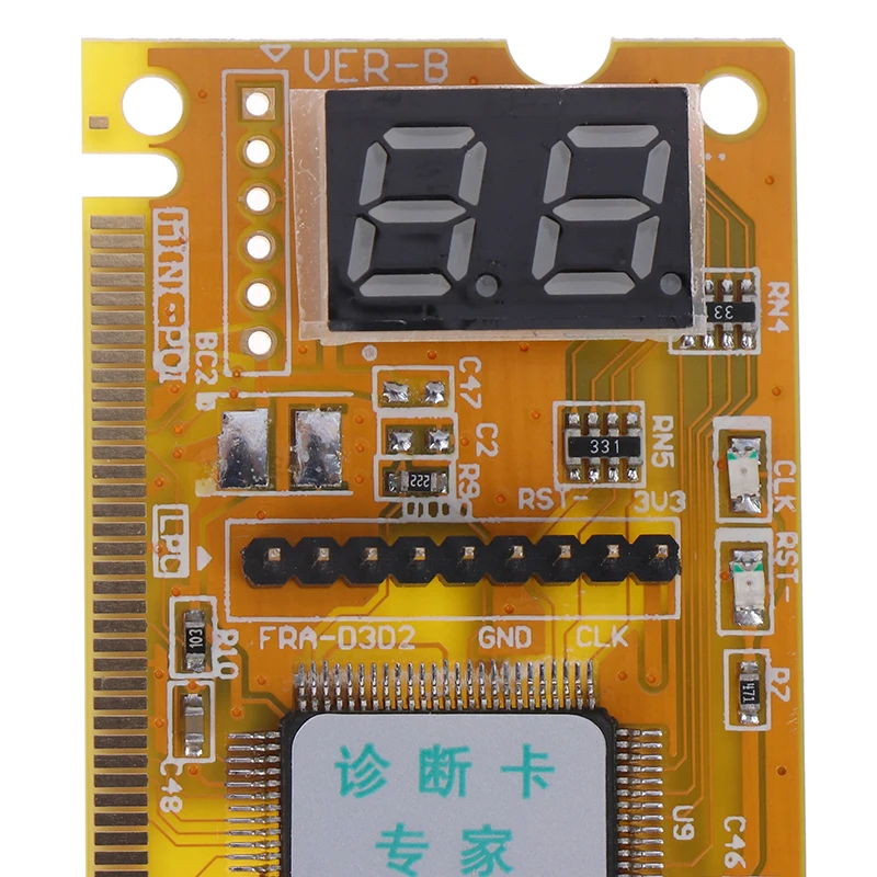 1 шт. Новый 3 в Мини PCI/PCI-E LPC анализатор ноутбука тестер er диагностическая почтовая