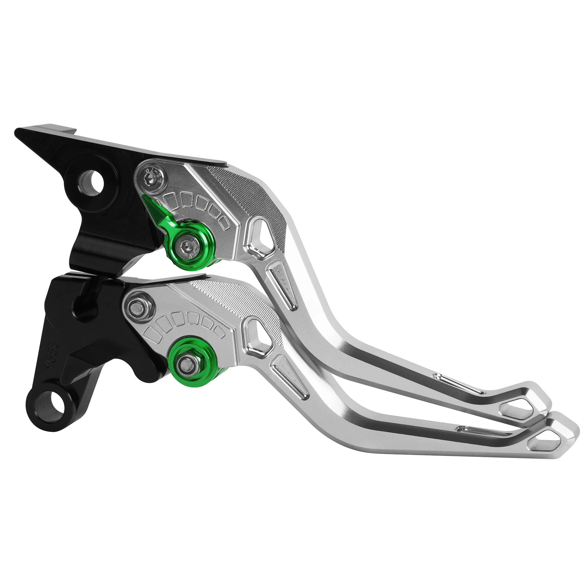 Алюминиевый Регулируемый рычаг сцепления тормоза мотоцикла для Kawasaki ZX636/ZX6R/ZX6RR