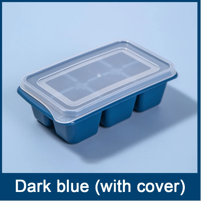 

Ice Cube Maker Square Shape Ice Tray with Lid DIY Ice Cube Mold for Wine Bar Drinking Dropship Mold Square Shape Ice Cream Maker