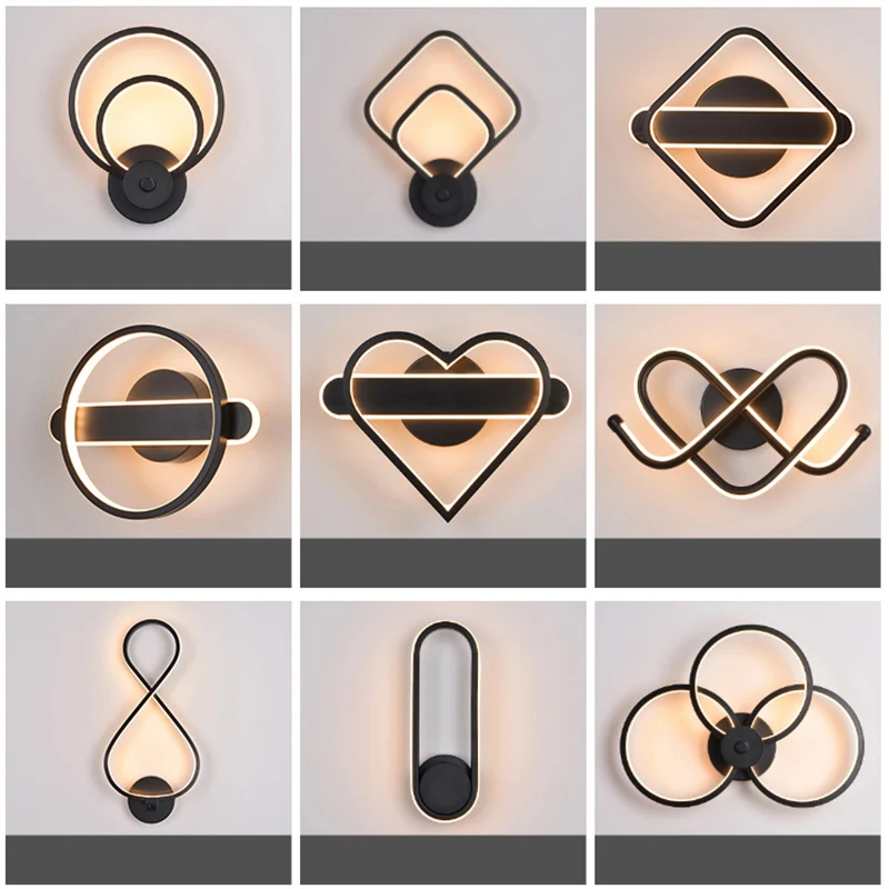 

Modern Indoor LED Wall light for Corridor Bedroom Indoor Wall Lamp for Aisle Porch Balcony Home Lighting Wall Sconce Lighting