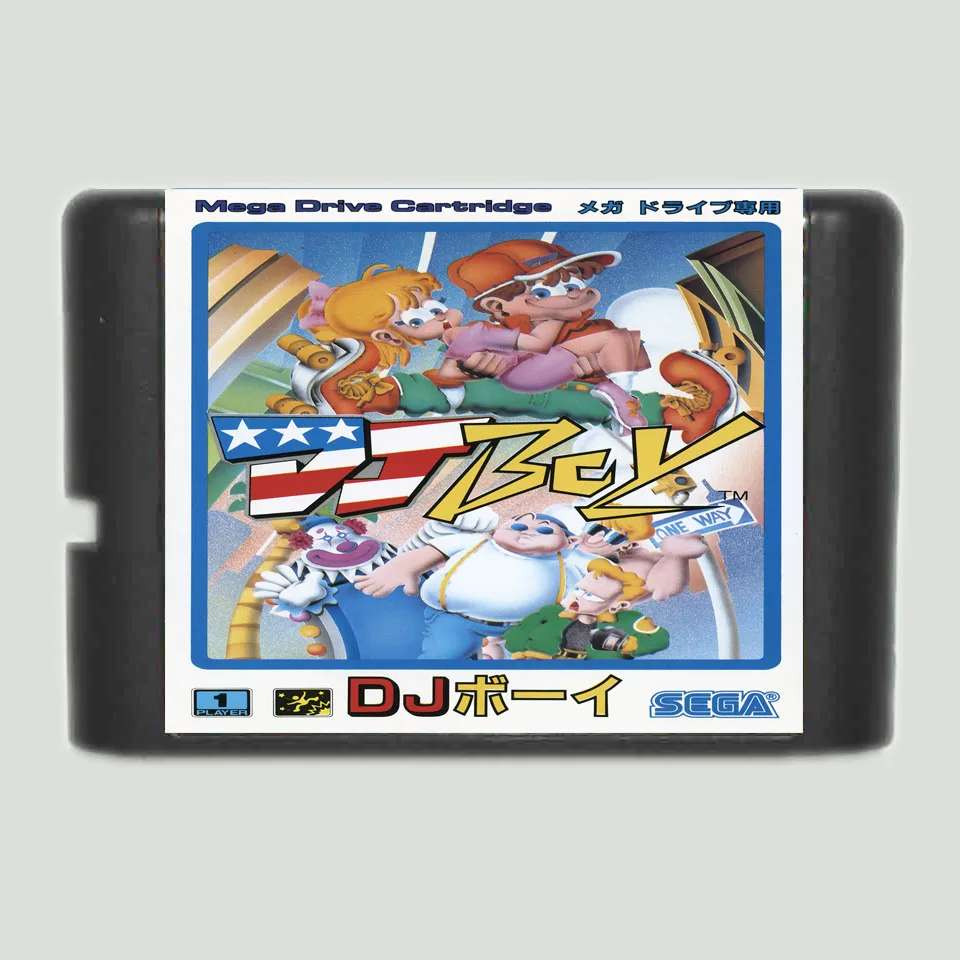 DJ мальчик 16 бит MD карточная игра для Sega игры Mega Drive Genesis|Картриджи| |