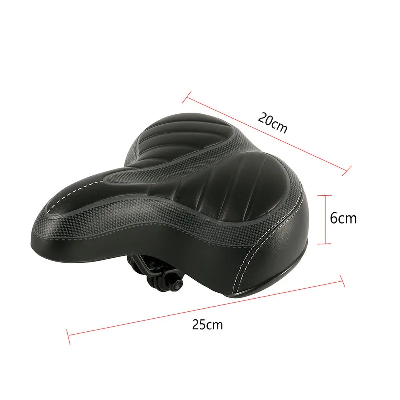 

Electric bike seat mountain bike cycling geared up extra ultra soft comfort absorption cushion cover cycling