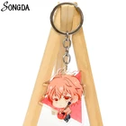 Брелок в стиле аниме с мультяшным принтом манга Yaoi Bl прилагается в стиле Yaoi акриловый брелок в стиле Харадзюку брелок для ключей Автомобильный кулон брелок в подарок