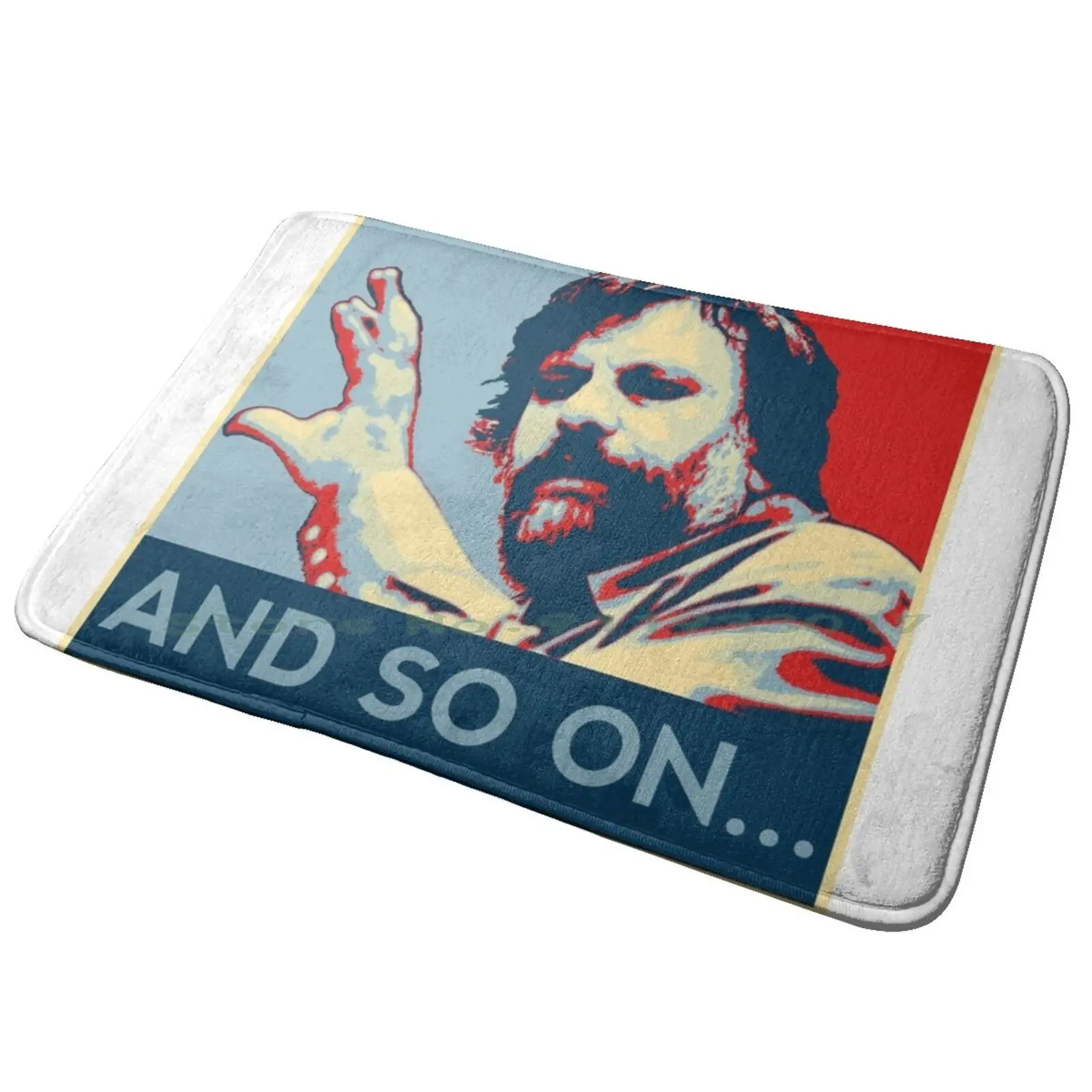 

Slavoj Zizek So On So On Entrance Door Mat Bath Mat Rug Slavoj Zizek So On Socialism Communism Yes We Can Funny Anti-Slip