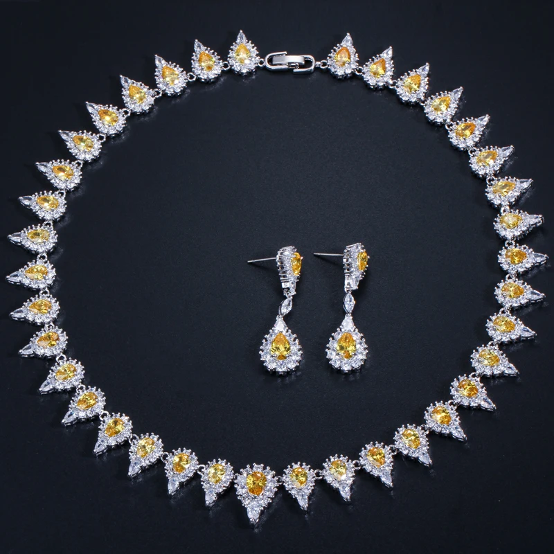 Женский костюм BeaQueen с блестящими Австрийскими кристаллами ювелирное украшение в