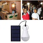 Новая портативная Светодиодная лампа на солнечной батарее с высокой термостойкостью и ударопрочностью для дома, активного отдыха, чрезвычайных ситуаций