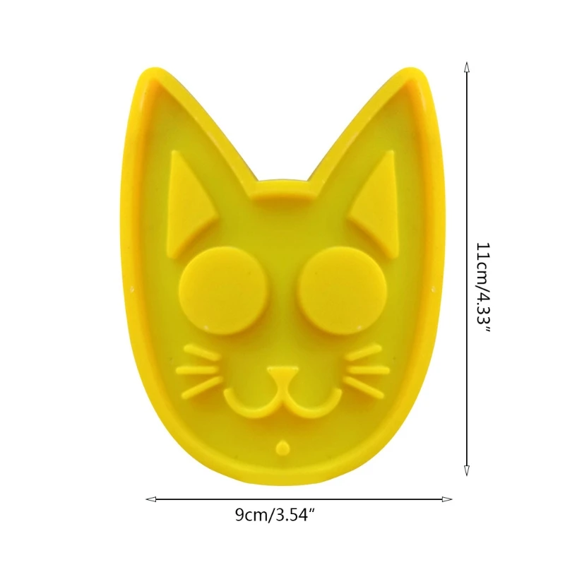 

Crystal Epoxy Resin Mold Cat Key Chain Pendant Casting Silicone Mould DIY Crafts Decoration Keychain Jewelry Making Tools