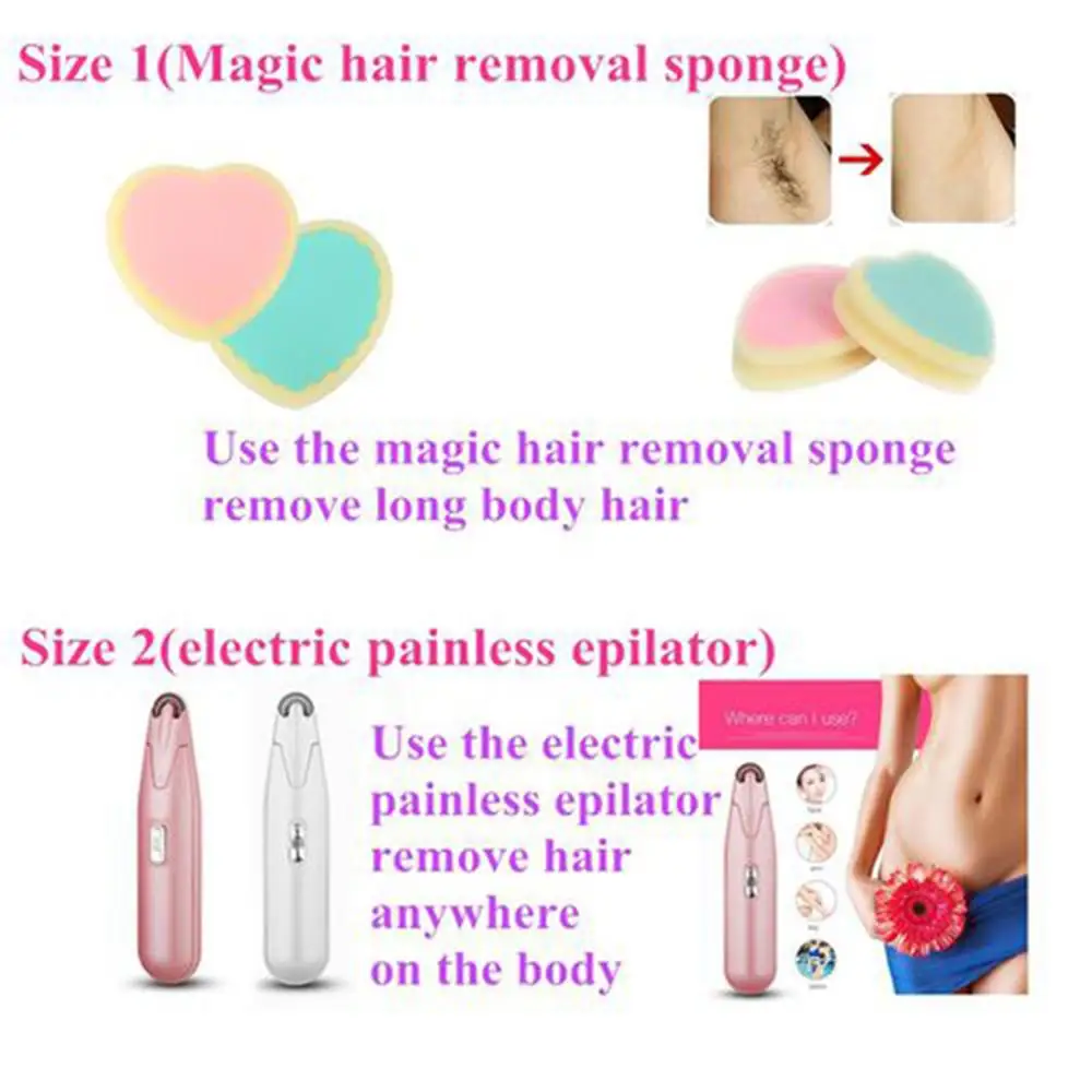 

Portable Epilator Facial Hair Removal Mini Facial Body Profesional Bikini Hair Remove For Legs Arm Beauty Machine