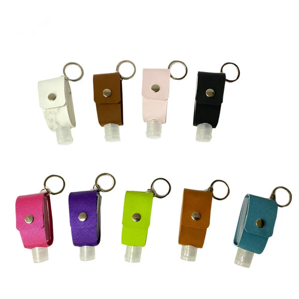 30ml Travel Portable Hand Sanitizer Bottle Keychain Holder Reusable Washing Gel Storage With Carrier | Красота и здоровье
