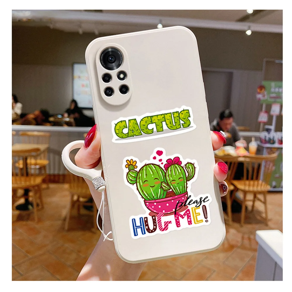 103050pcs small fresh cactus cartoon graffiti stickers stickers laptop mobile phone shell bicycle guitar stickers wholesale free global shipping