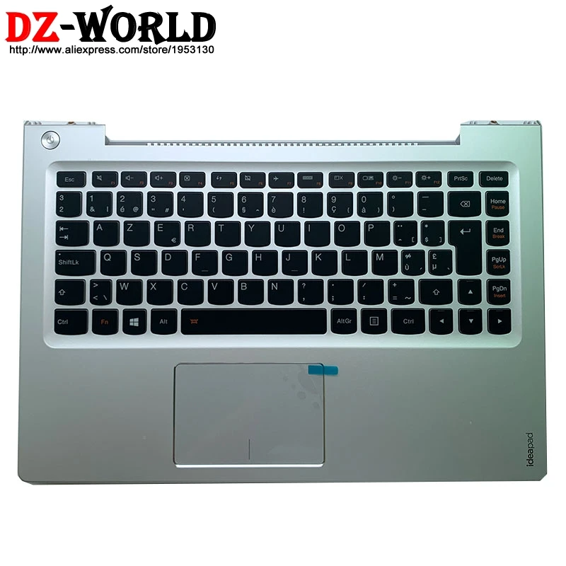 

New/orig Palmrest Upper Case Belgium Backlit Keyboard Touchpad for Lenovo Ideapad U330 U330T U330P Laptop C Cover 90203465