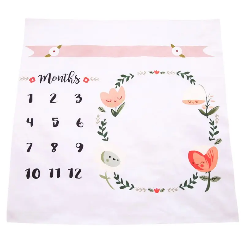 Модное детское одеяло пеленка для новорожденных банные полотенца с цветочным