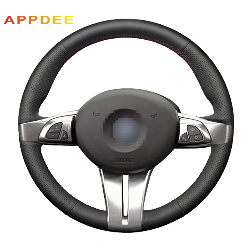 Чехлы рулевого колеса из искусственной кожи для BMW Z4 E85 (Roadster) 2003 2008 E86 (Coupe) 2005