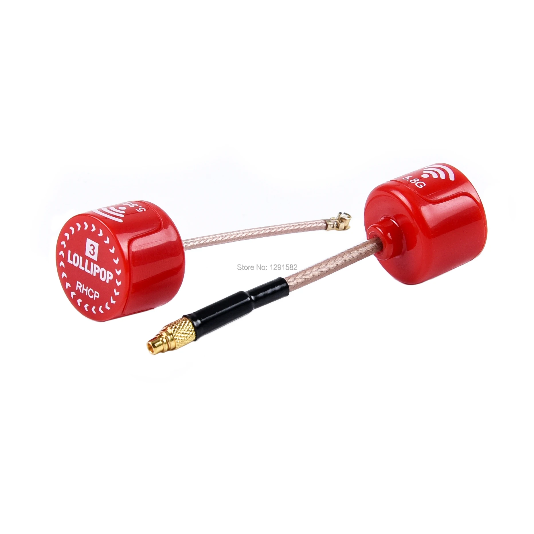 Lollipop 5 8G 2.3dBi RHCP Супер Мини FPV антенна SMA / RP SMA/UFL/straighmmcx для радиоуправляемого дрона