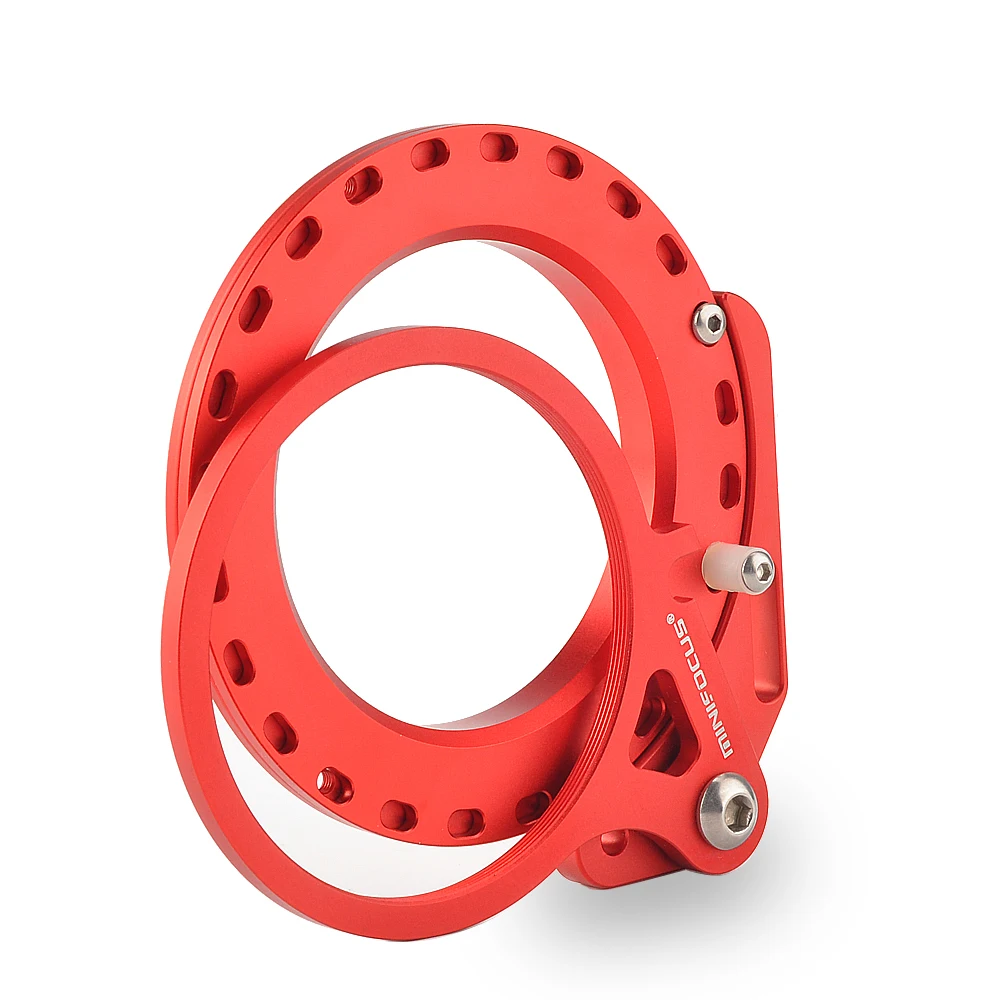 Красный M67 резьба 67 мм Свинг макро влажный объектив откидной адаптер Крепление