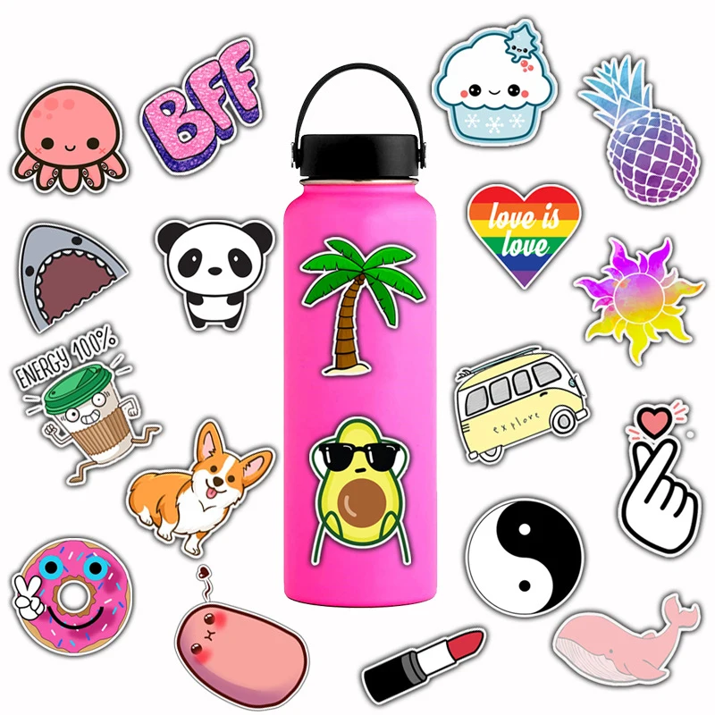 50 шт. стильные милые крутые забавные наклейки панда Сплетницы самодельные для