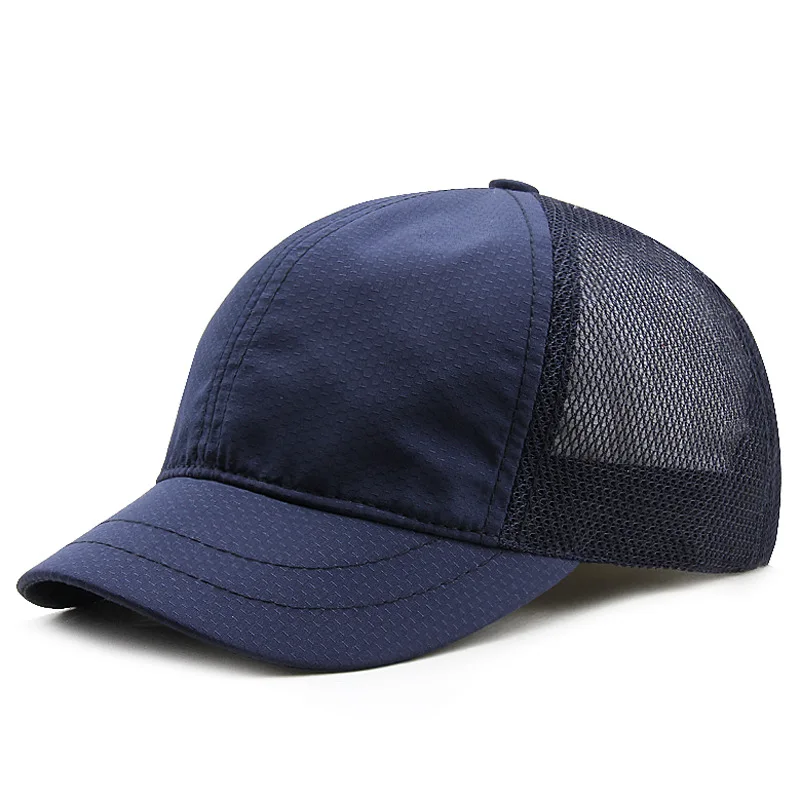 5cm Short Brim Baseball Cap for Men and Women Summer Unisex Breathable Quick Dry Baseball Hats for Men Dad Hat snapback Bone Hat